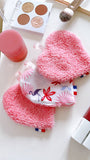 Lingettes coeurs démaquillantes lavables